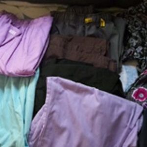 Scrubs seperate or together